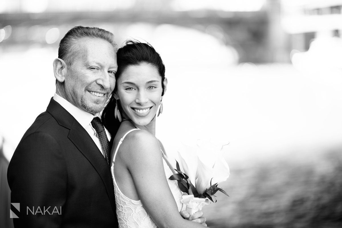 chicago riverwalk wedding photos