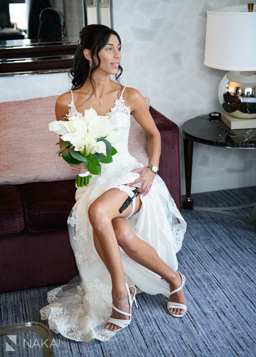 Chicago ritz Carlton wedding photo bride John Hancock