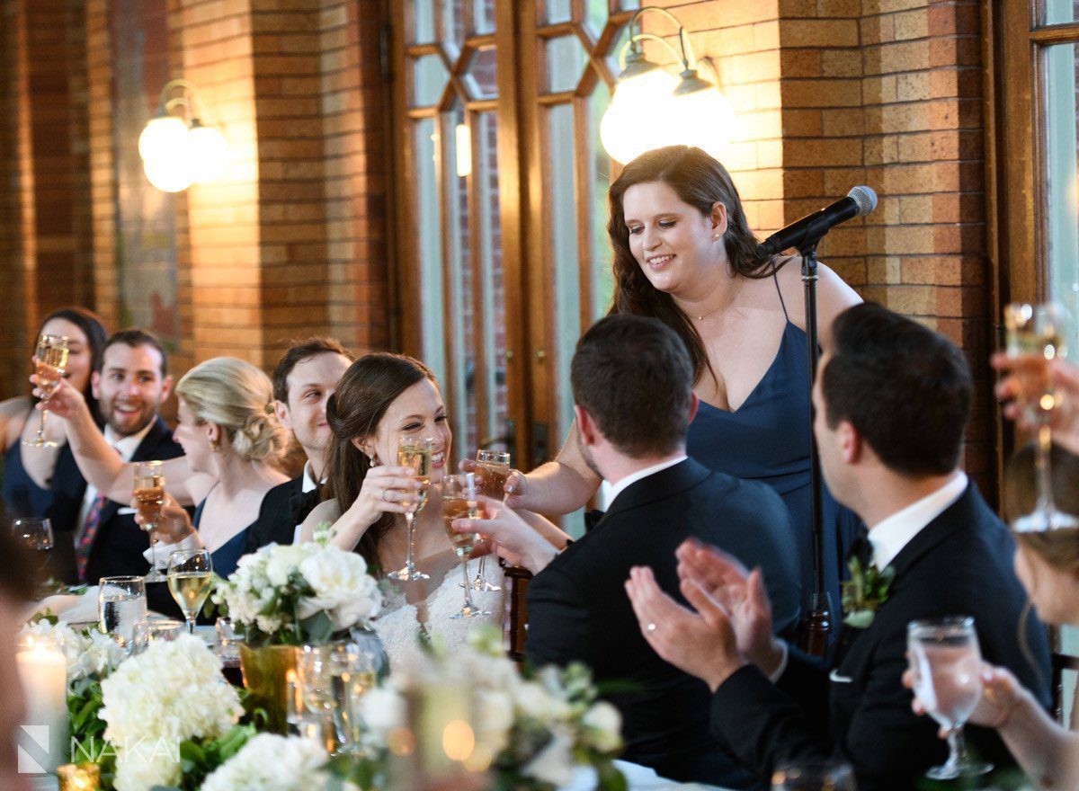 cafe Brauer wedding photos reception toasts
