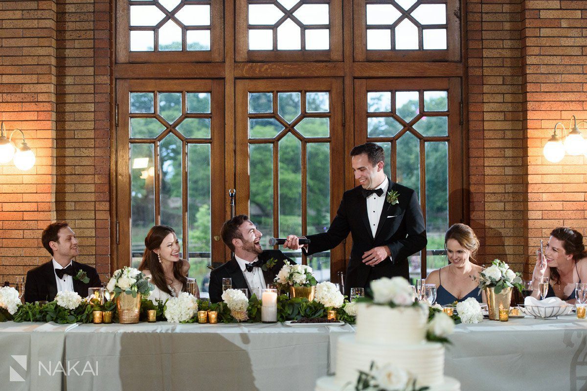 cafe Brauer wedding pictures reception toasts