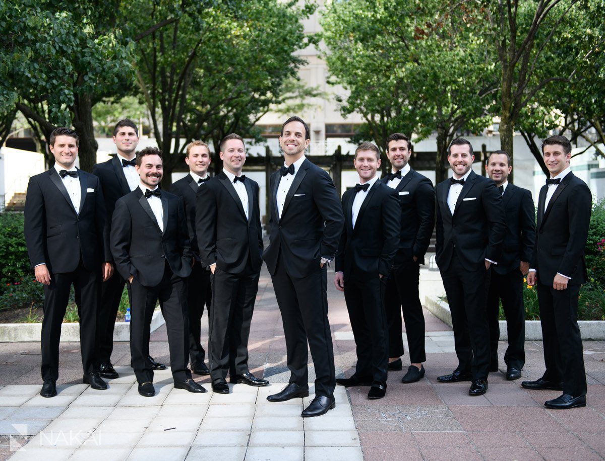 loews chicago wedding pictures bridal party