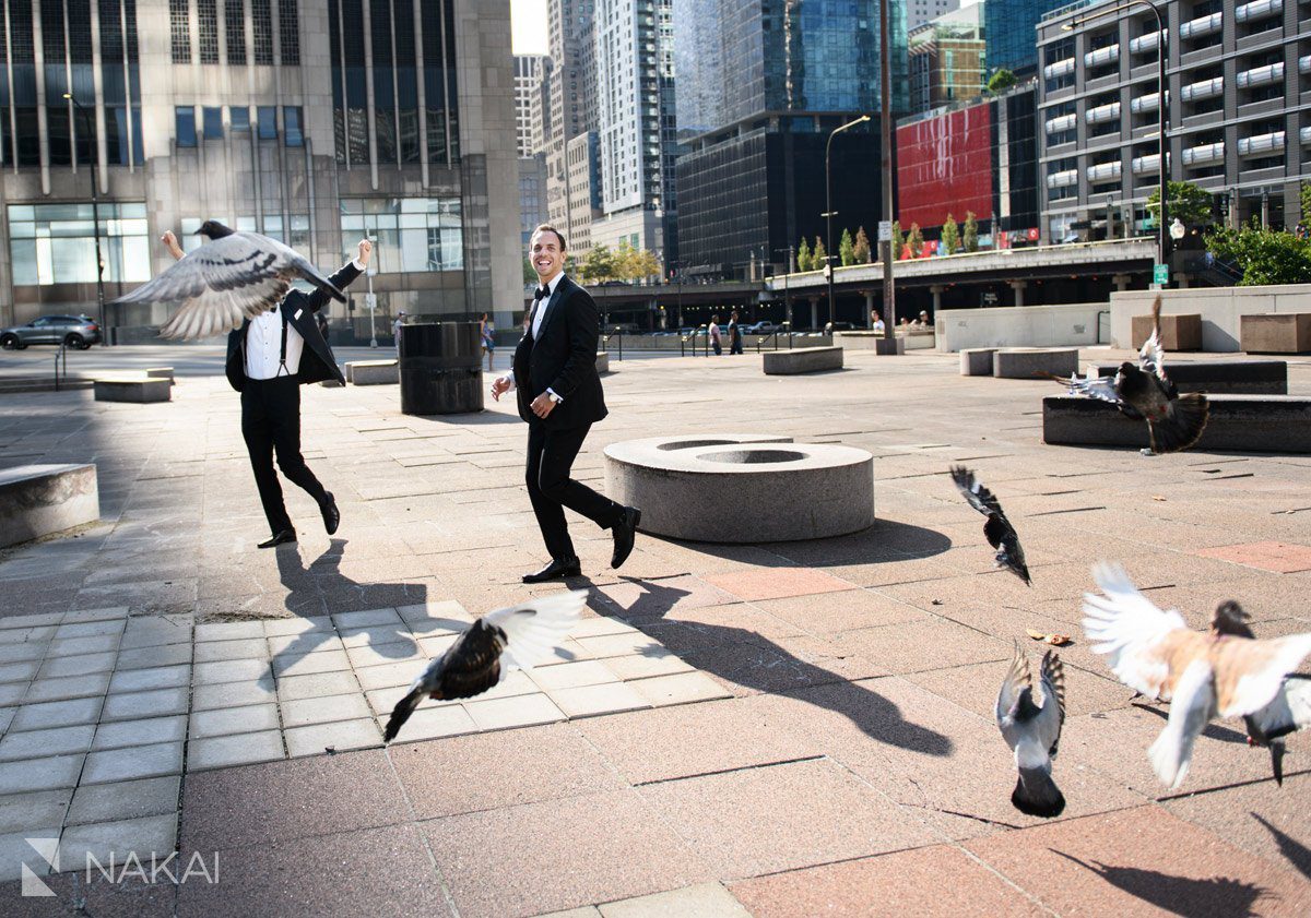 best chicago wedding photo groom