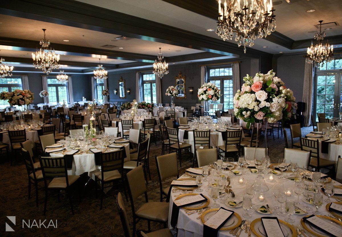 knollwood club Lake Forest wedding reception pictures details