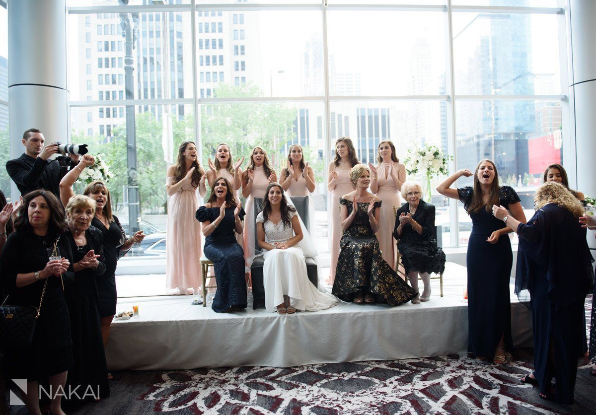 chicago jewish wedding photographer ceremony