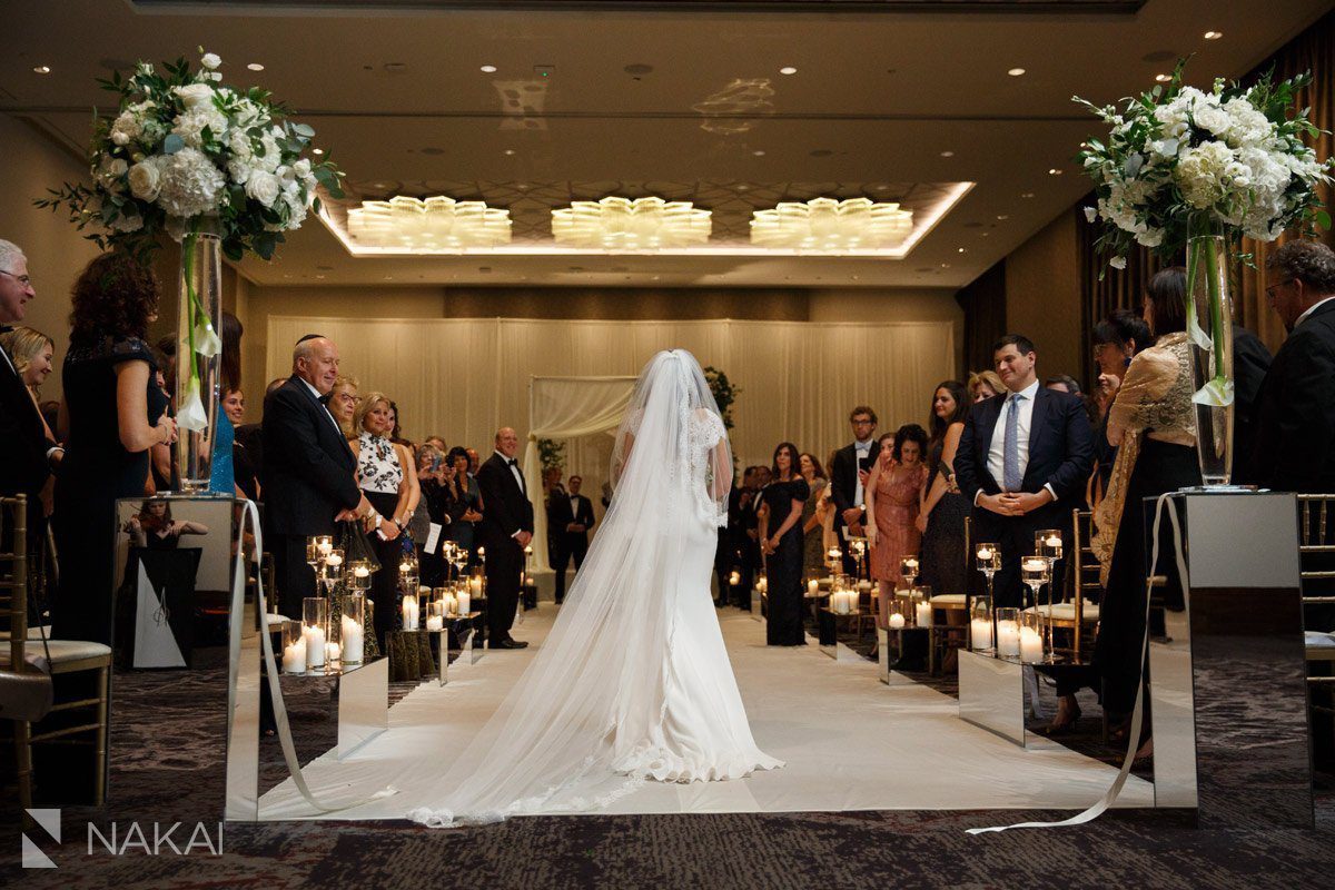 chicago jewish wedding photos ceremony