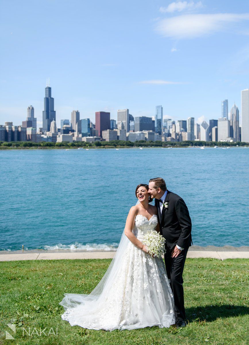 adler planetarium wedding pictures bridal party