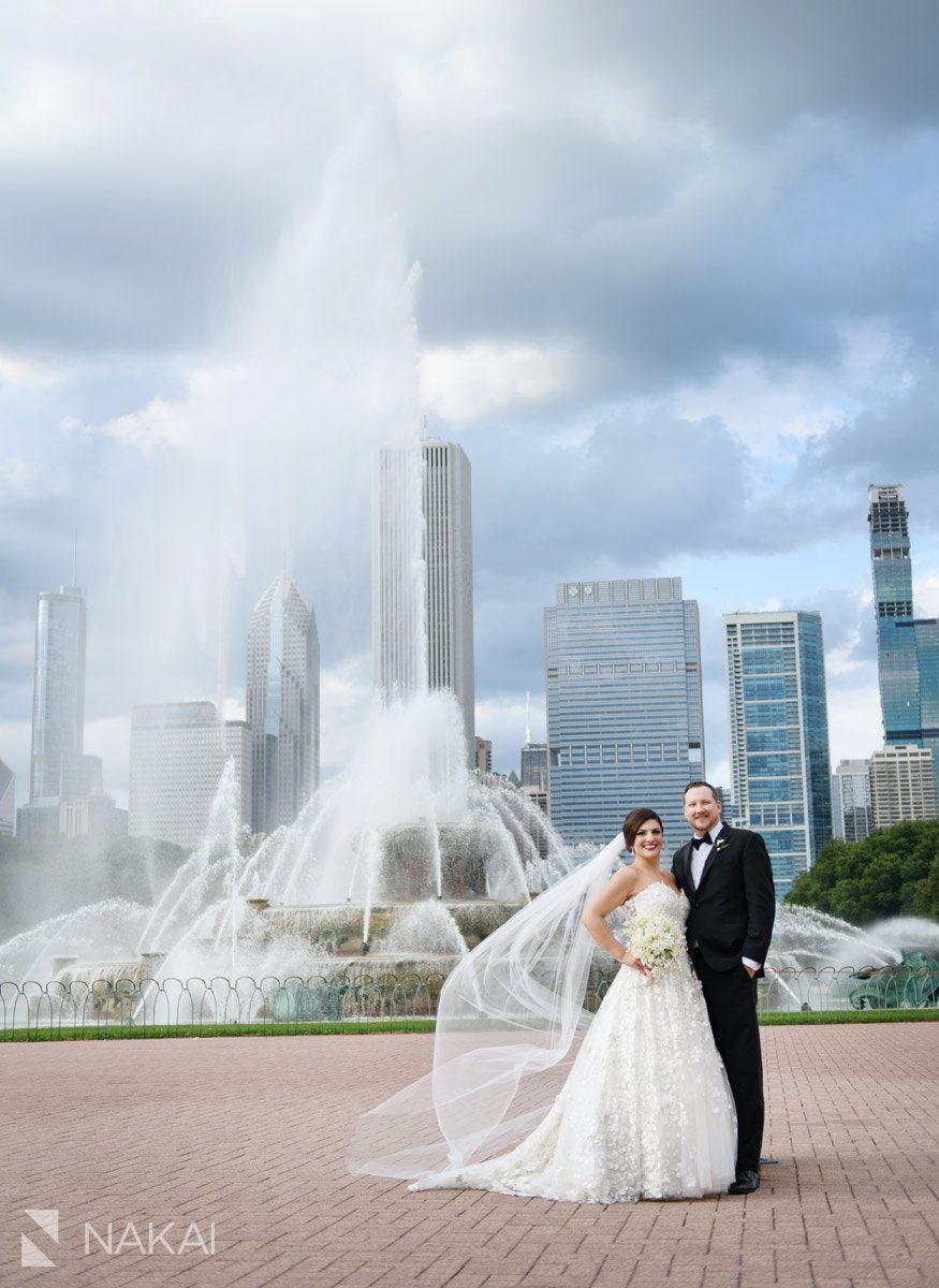 buckingham fountain wedding photos