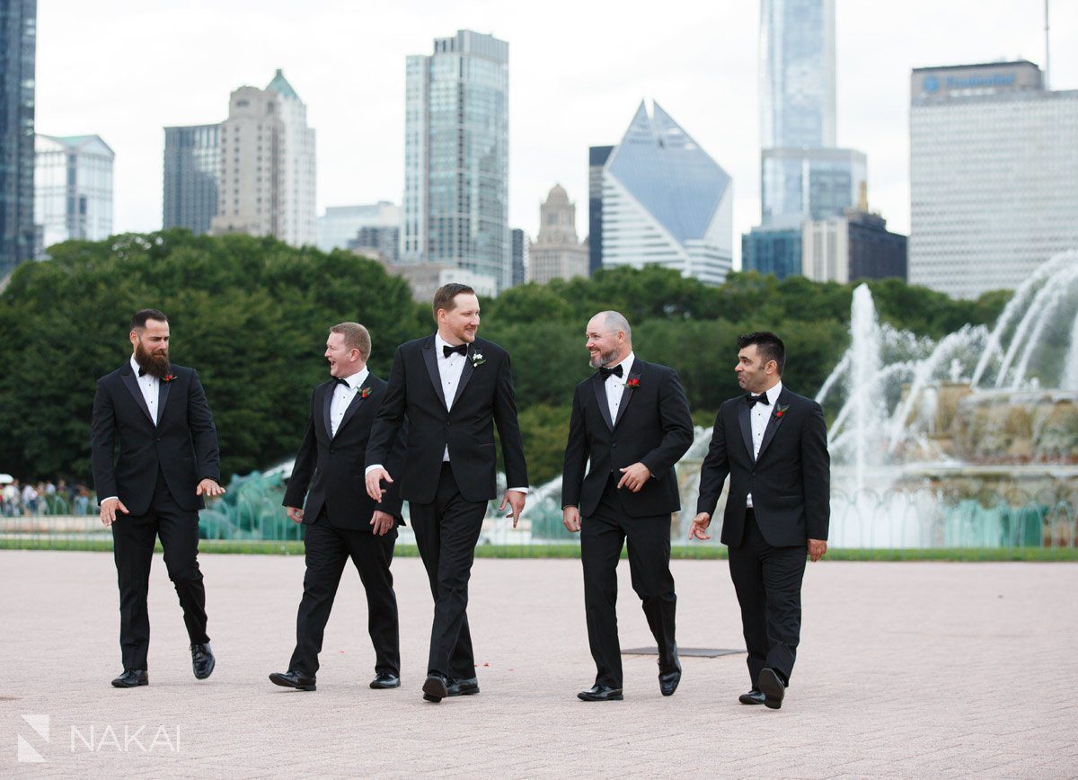 buckingham fountain wedding photos