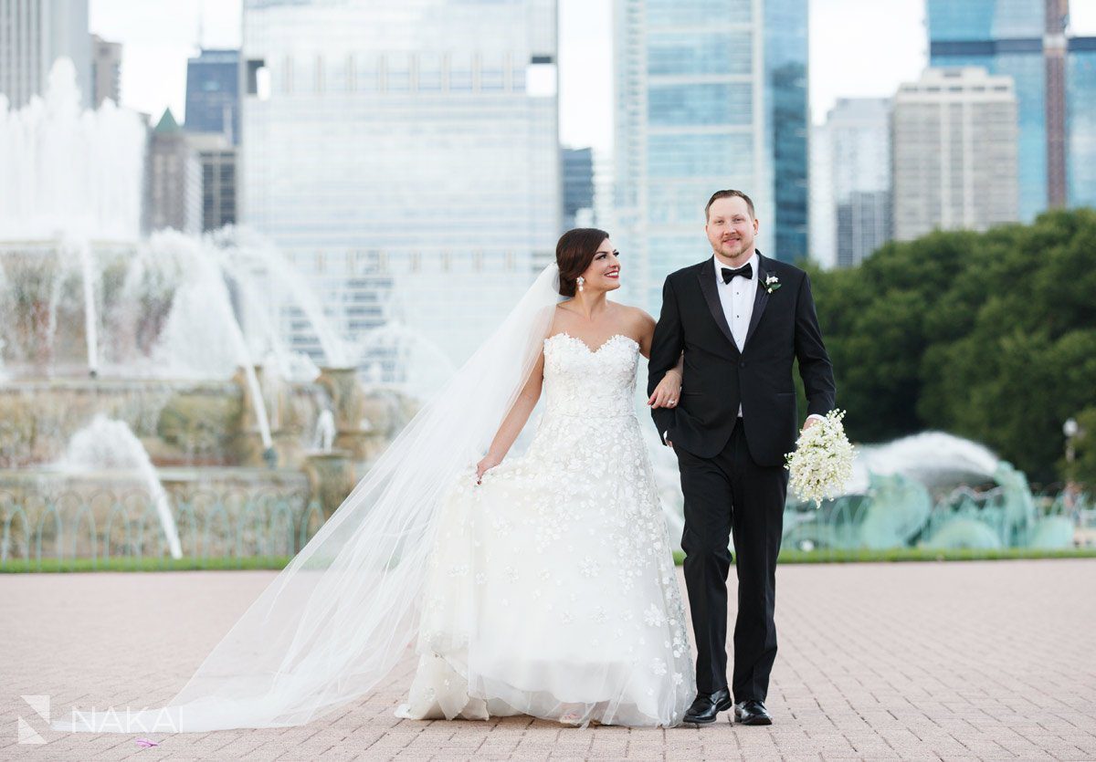 buckingham fountain wedding photographer