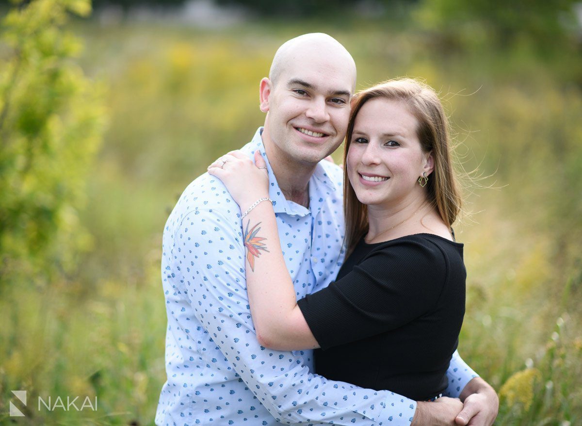 Lincoln park engagement pictures south pond proposal