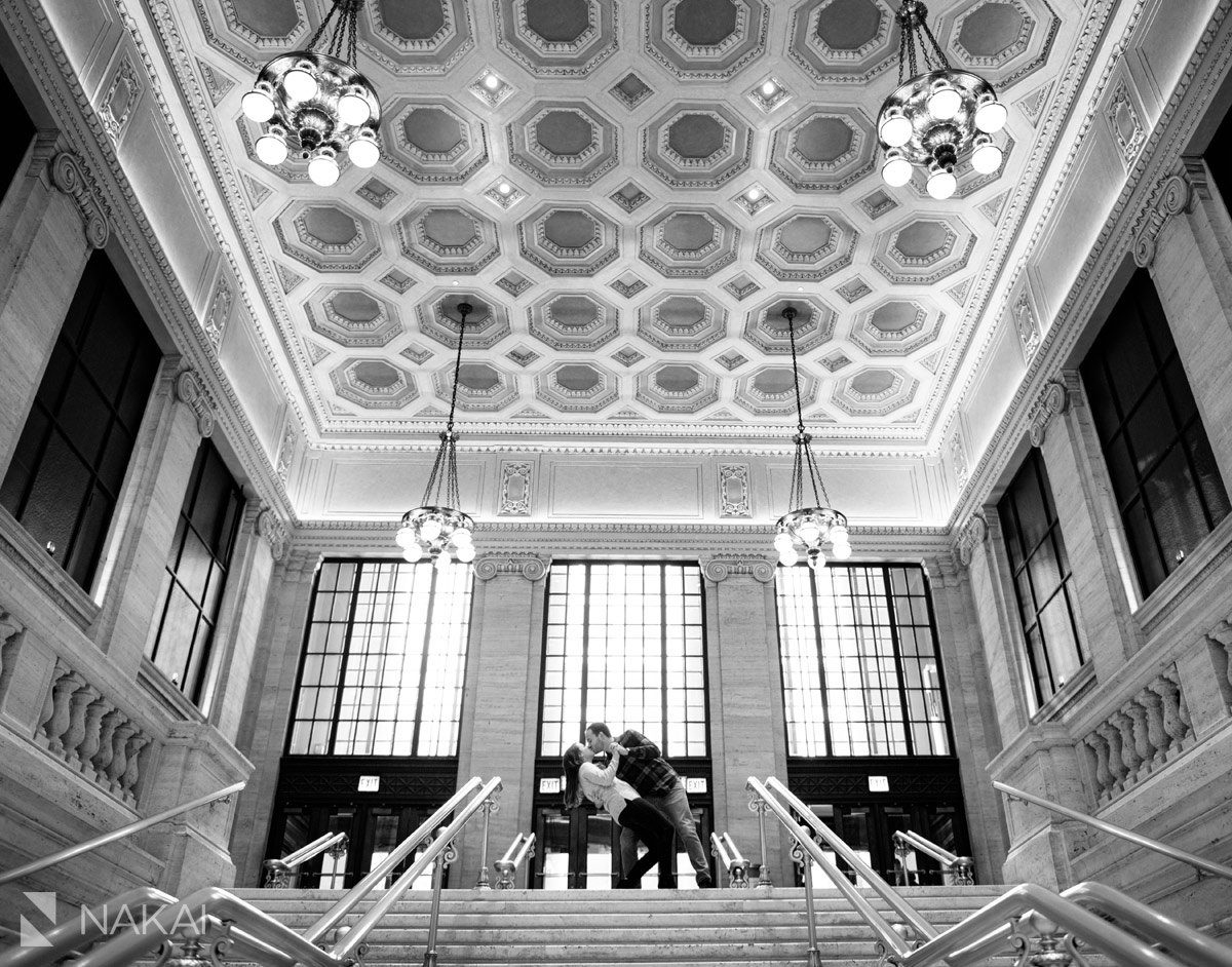 chicago proposal photographer engagement union station