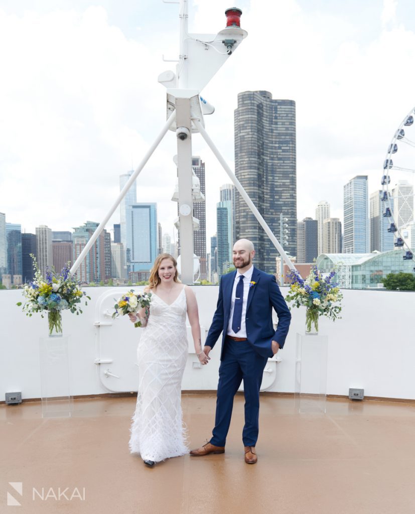 chicago micro wedding photographer bride groom