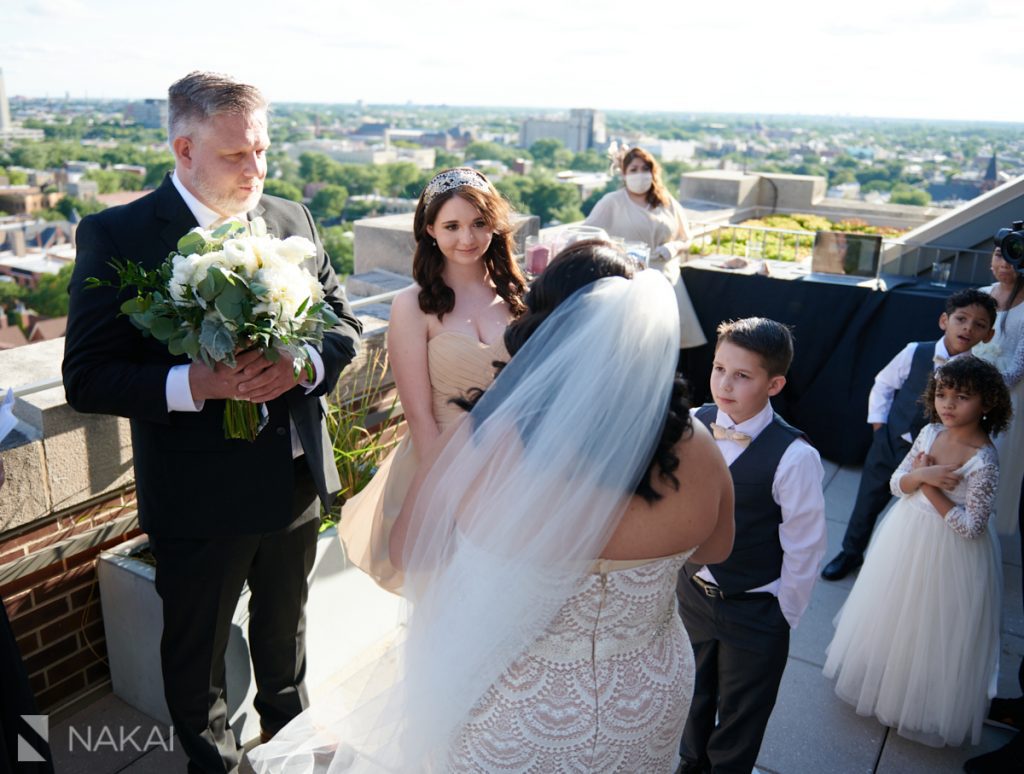 chicago intimate wedding pictures robey rooftop