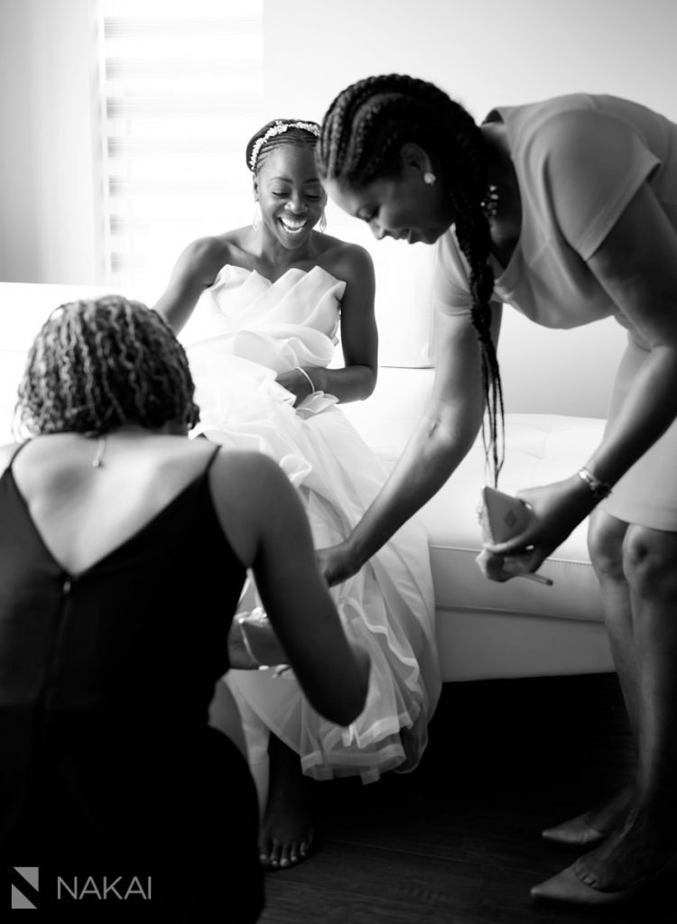 chicago microwedding getting ready photographer groom