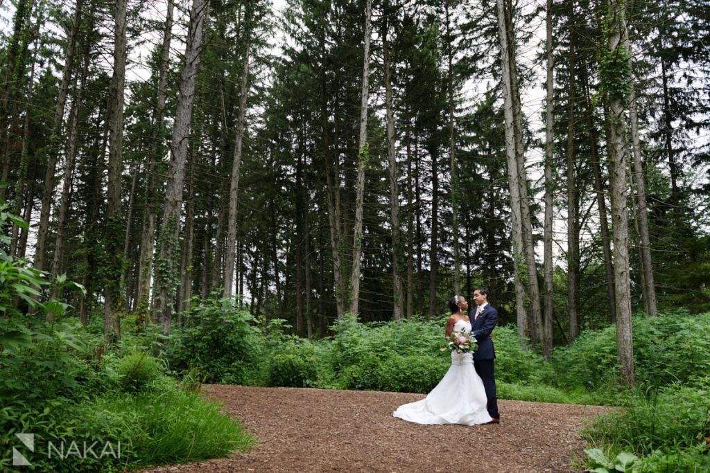 Morton Arboretum wedding pictures microwedding