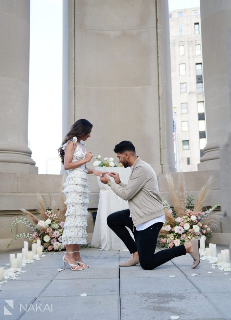 londonhouse proposal photographer chicago cupola