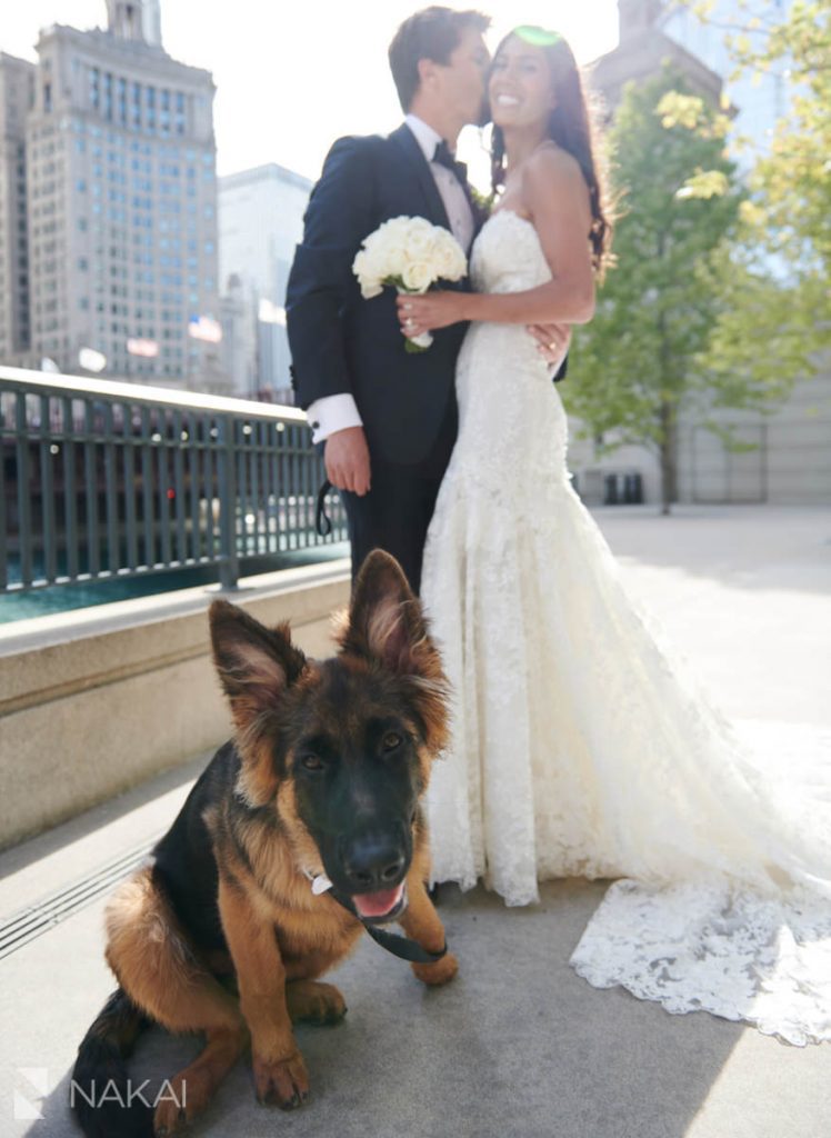 best chicago wedding photos riverwalk