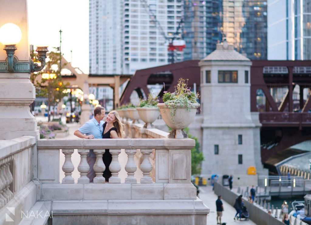 chicago riverwalk engagement photographer proposal