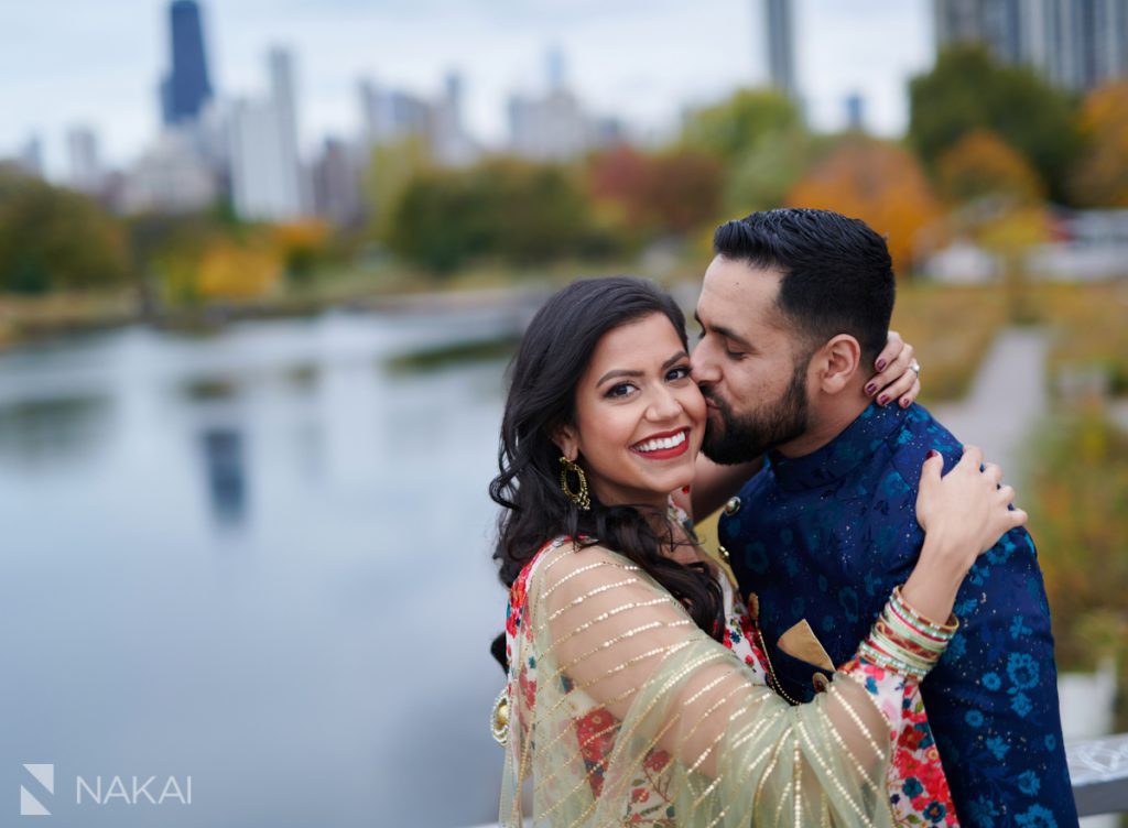 chicago indian engagement photographer Lincoln Park 