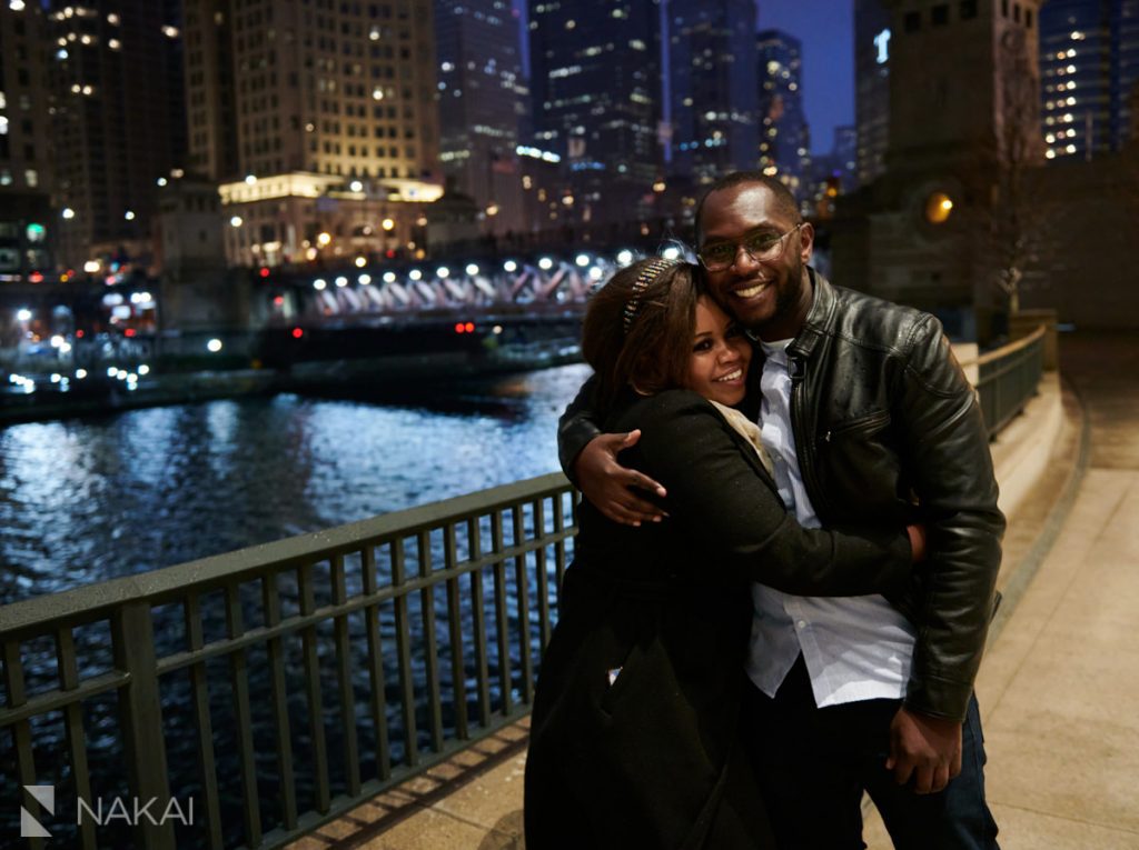 chicago winter proposal photos tears picture 