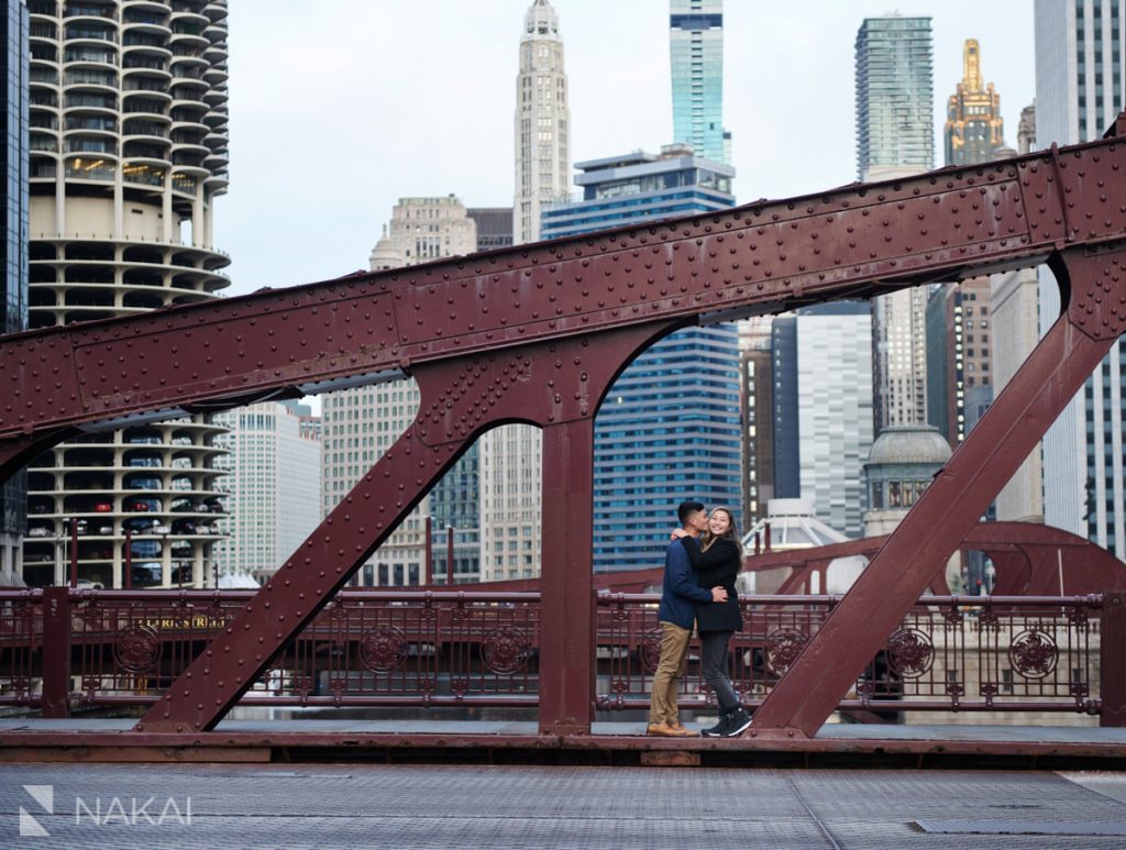 bridges chicago proposal photographer