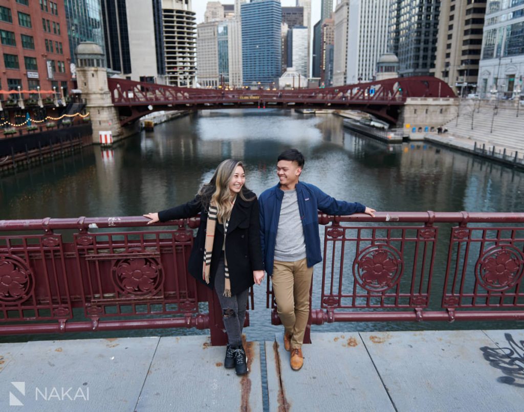 chicago proposal pictures bridges