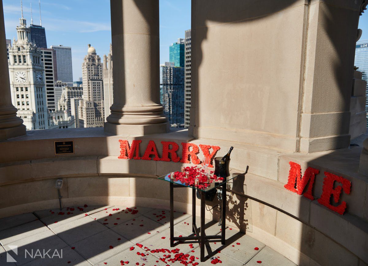 chicago londonhouse cupola proposal photo marry me