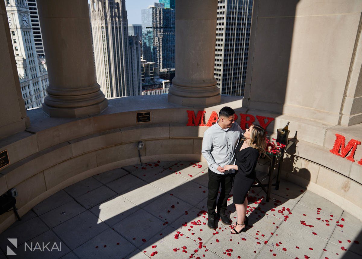 chicago londonhouse cupola proposal photo marry me