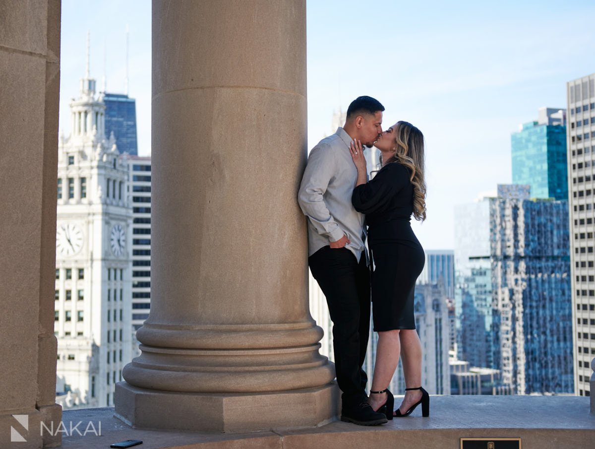 chicago londonhouse cupola proposal photos kiss