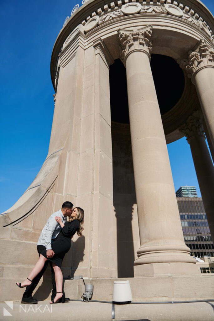 chicago londonhouse cupola proposal photos couple