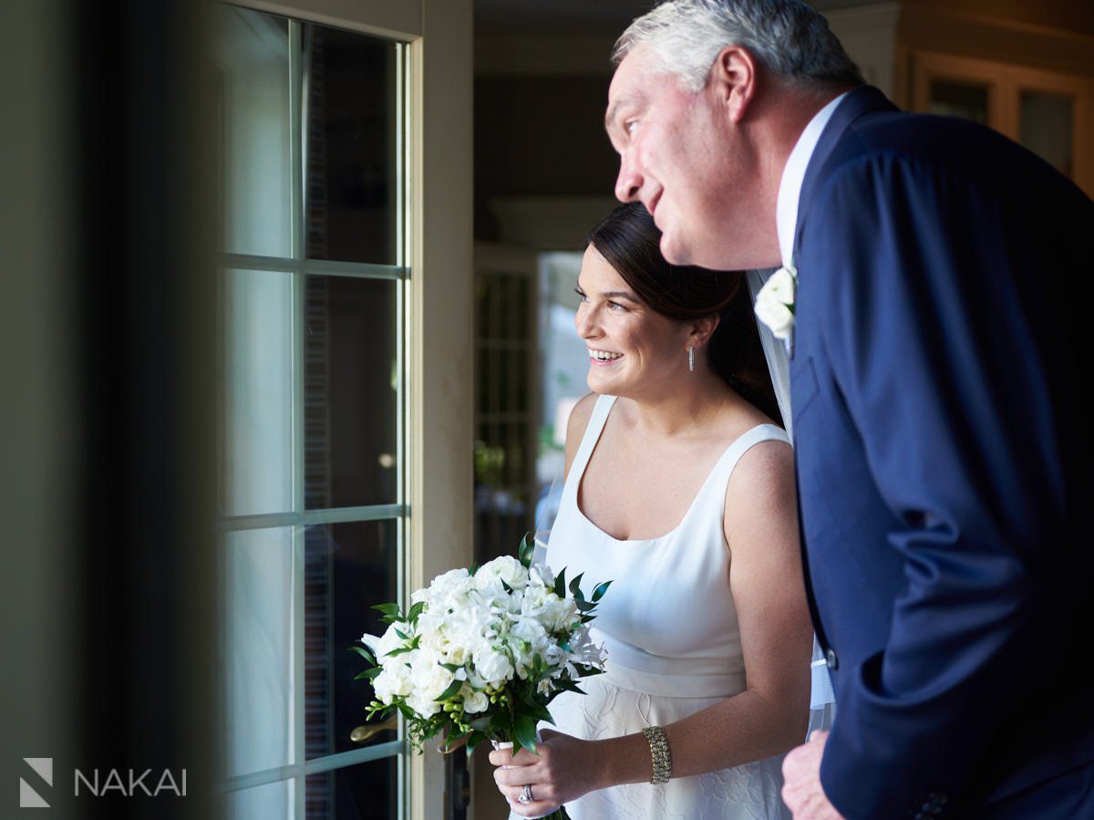 chicago north shore wedding photographer backyard ceremony