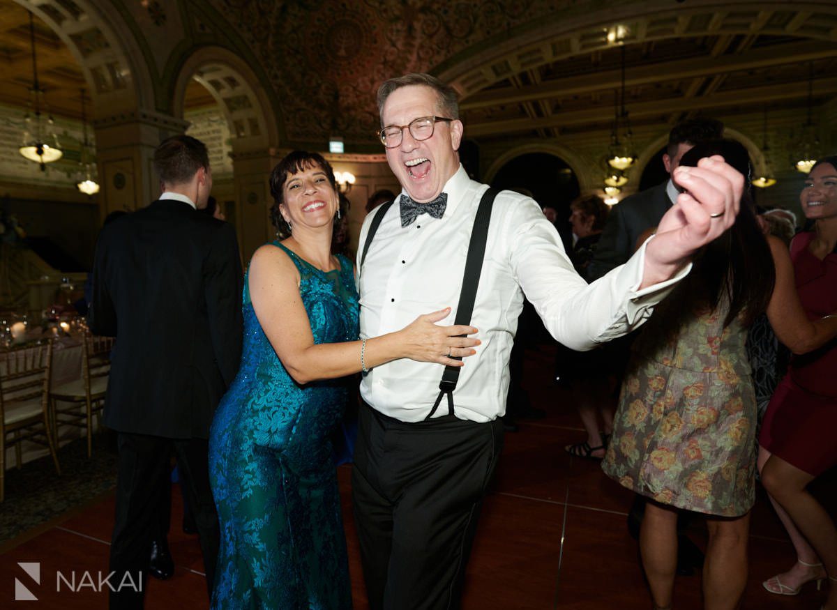 Chicago cultural center wedding reception photos fun 