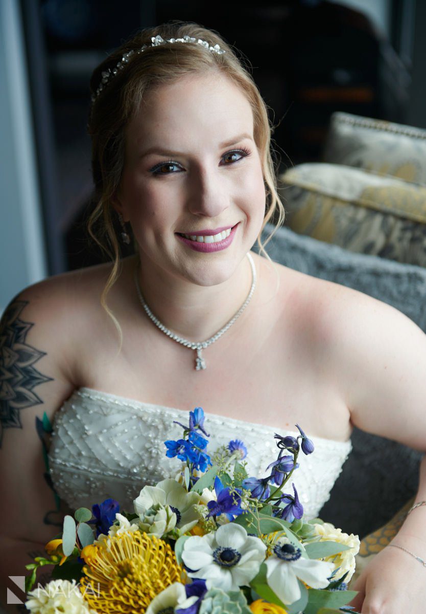 chicago wedding photos bridal portrait
