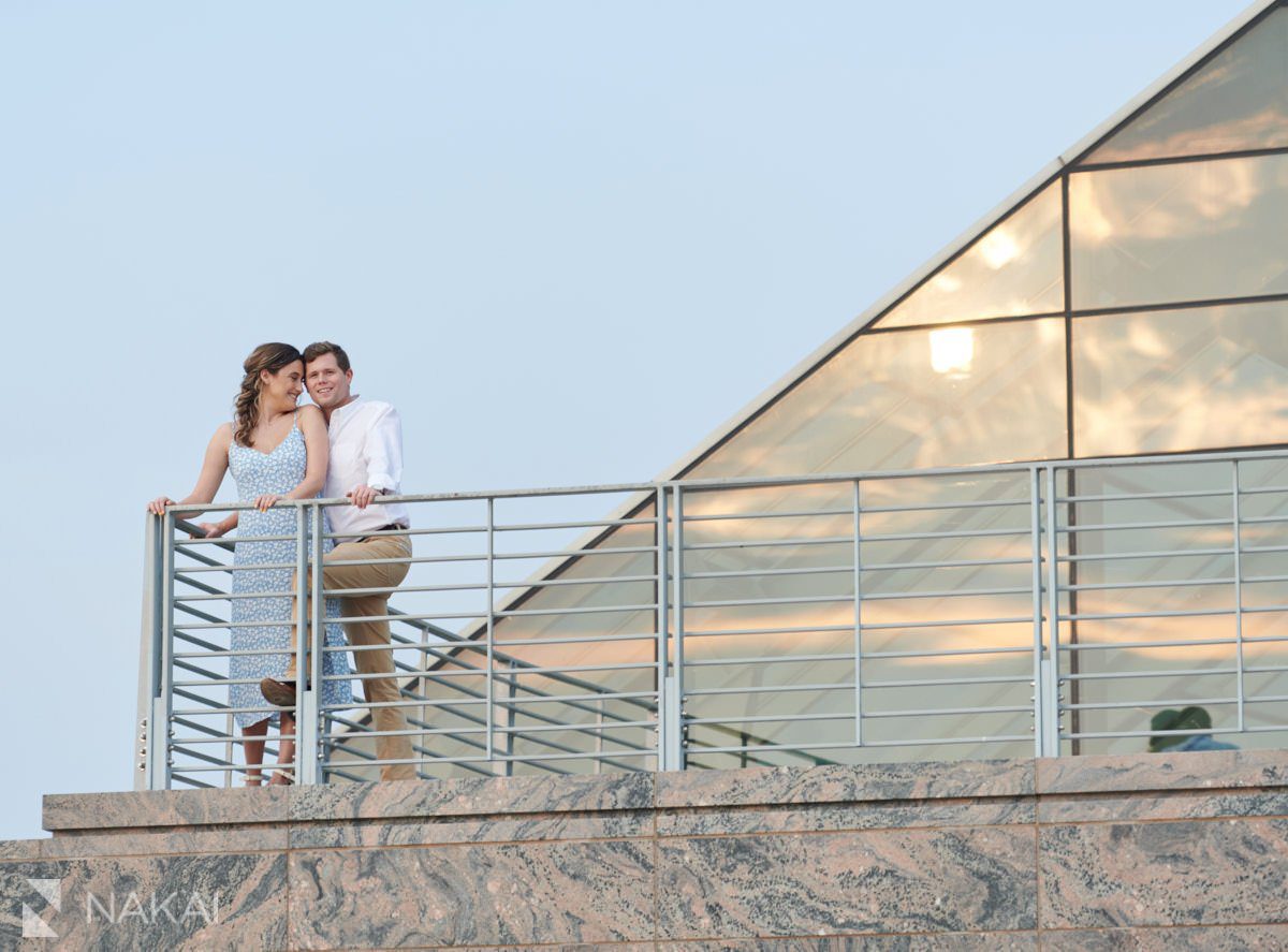 adler planetarium engagement pictures chicago skyline