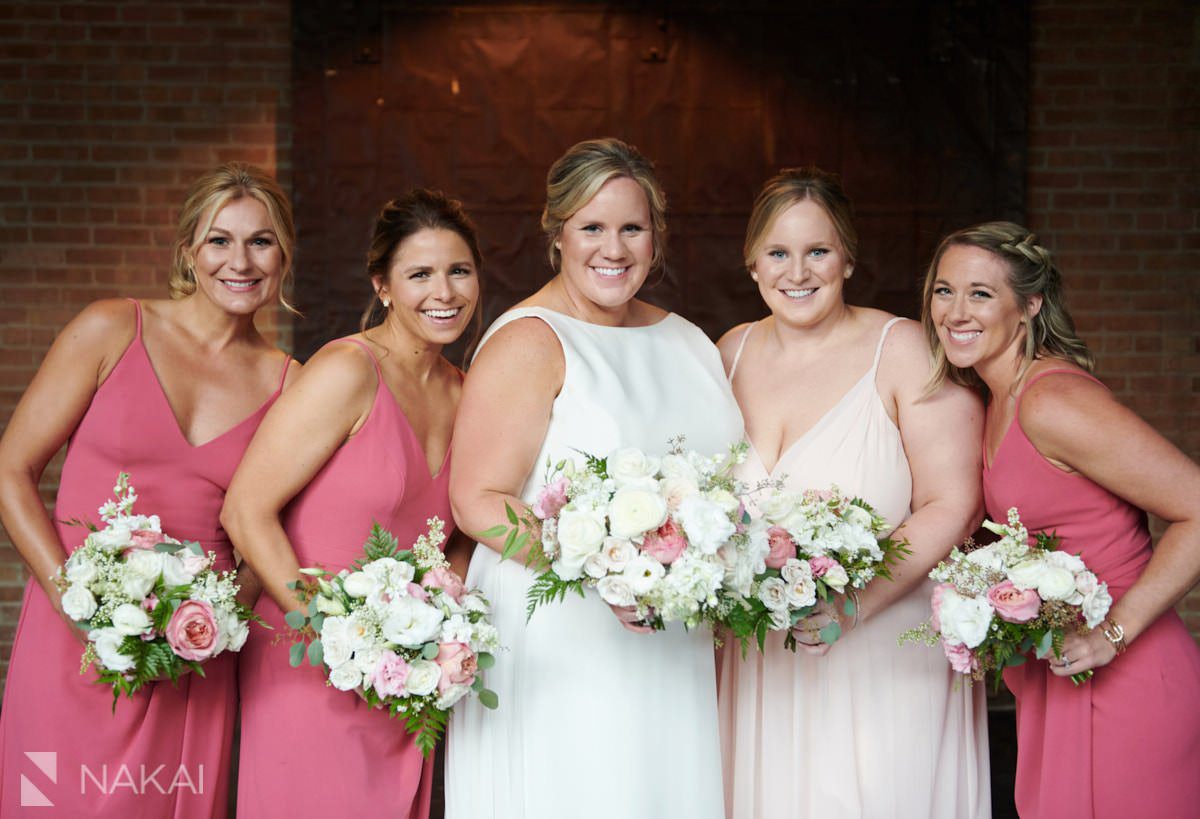 chicago morgan mfg wedding photos bridal party