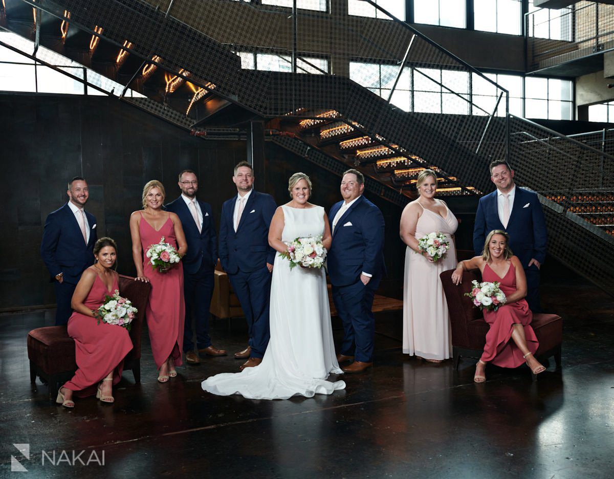 chicago morgan mfg wedding photographer bridal party