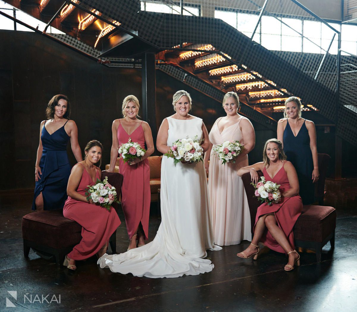 chicago morgan mfg wedding photographer bridal party