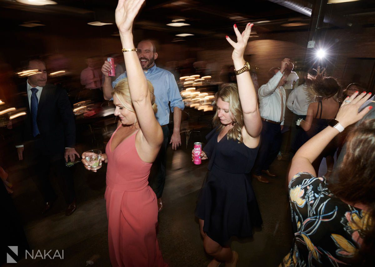 chicago morgan mfg wedding reception photographer dancing