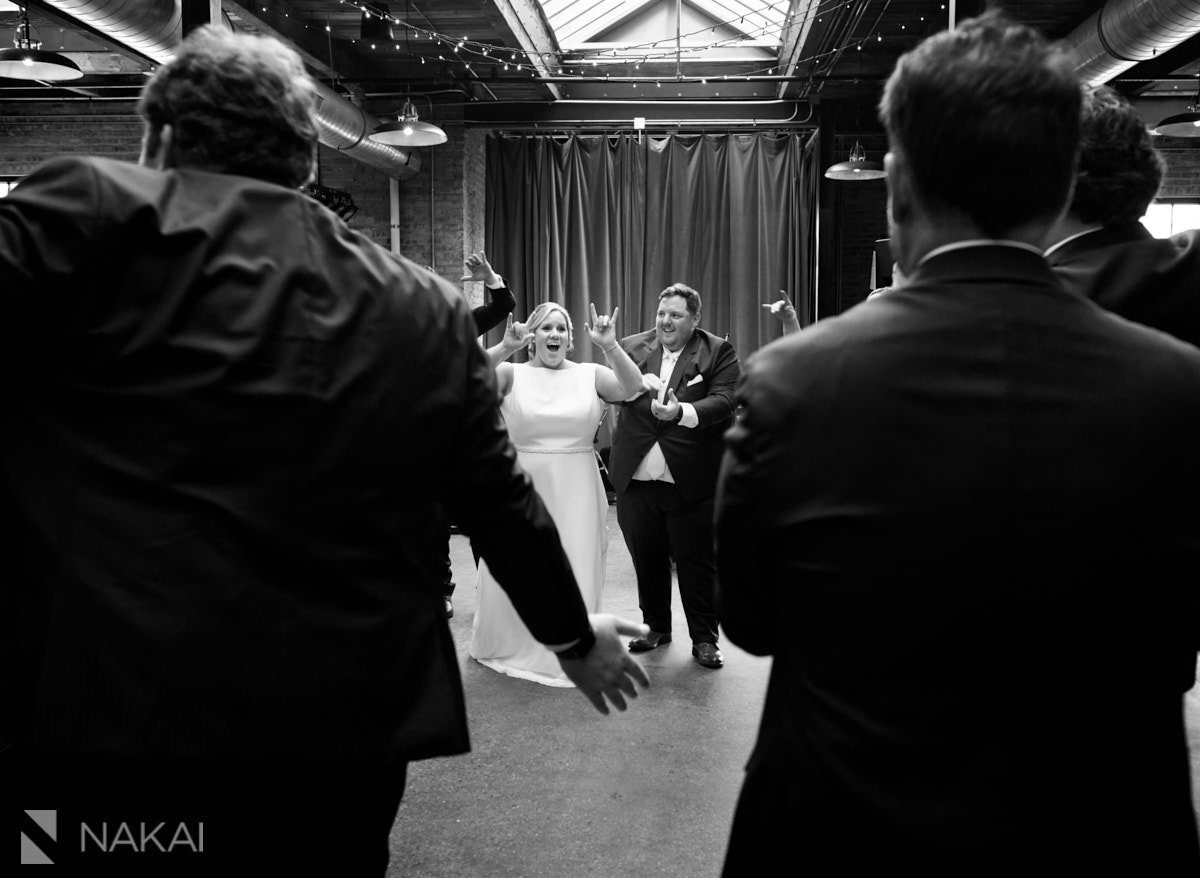 chicago morgan mfg wedding reception photography