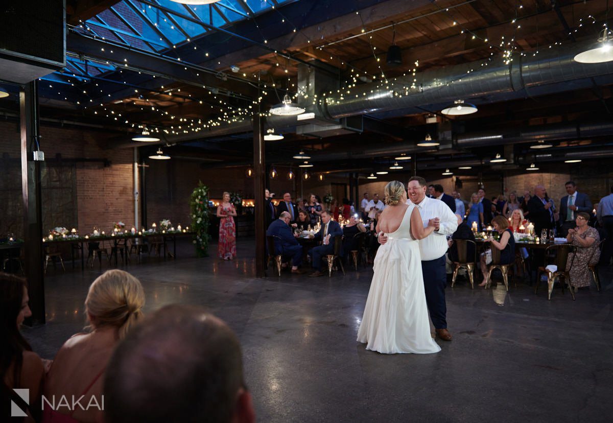 chicago morgan mfg wedding reception photos