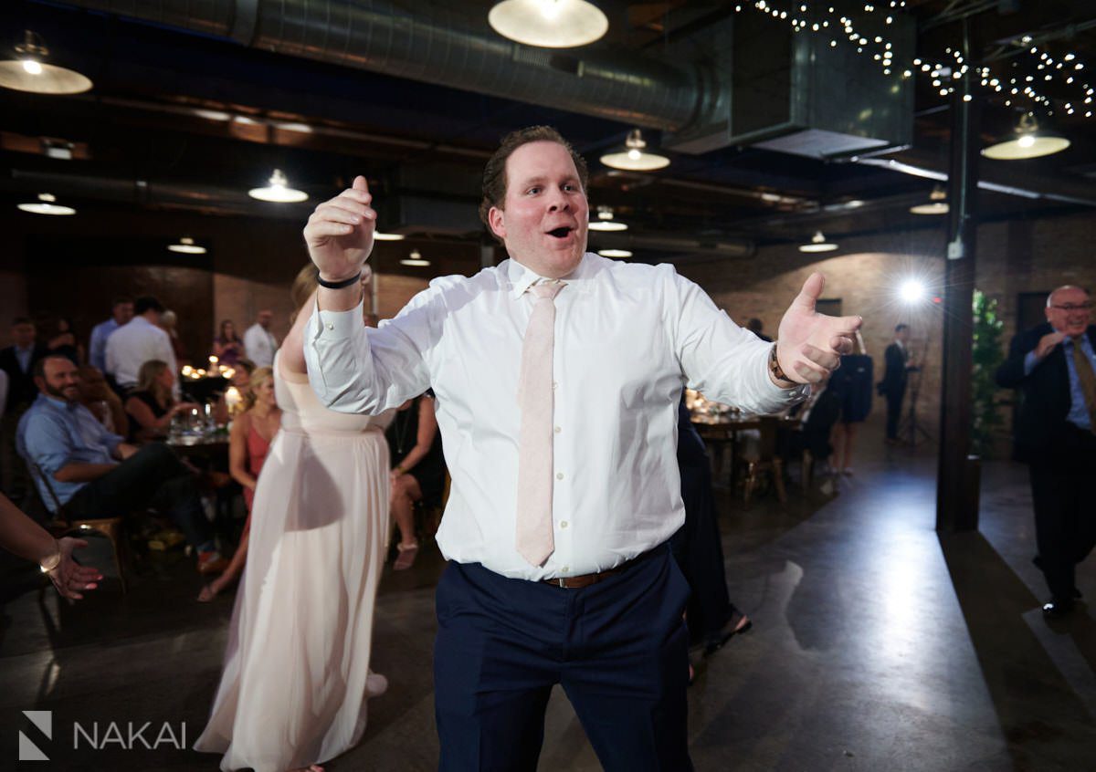chicago morgan mfg wedding reception photos dancing