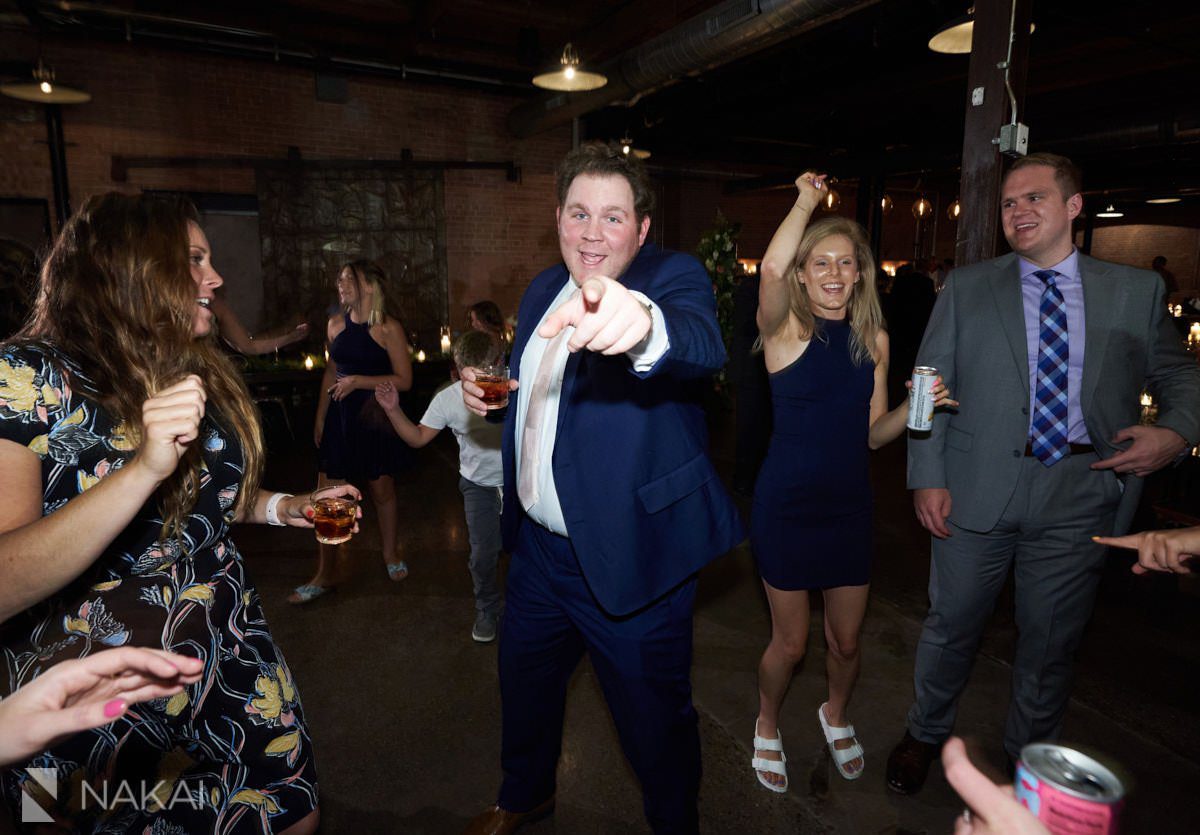 chicago morgan mfg wedding reception photographer dancing