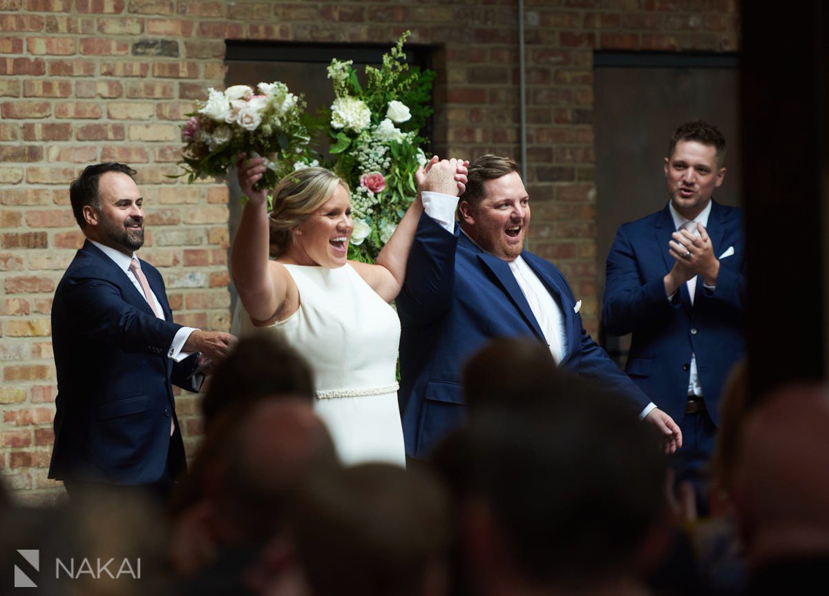 chicago morgan manufacturing wedding photography ceremony