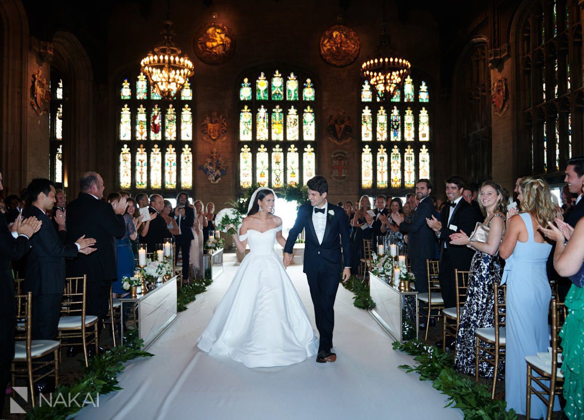 university club of chicago wedding photography ceremony