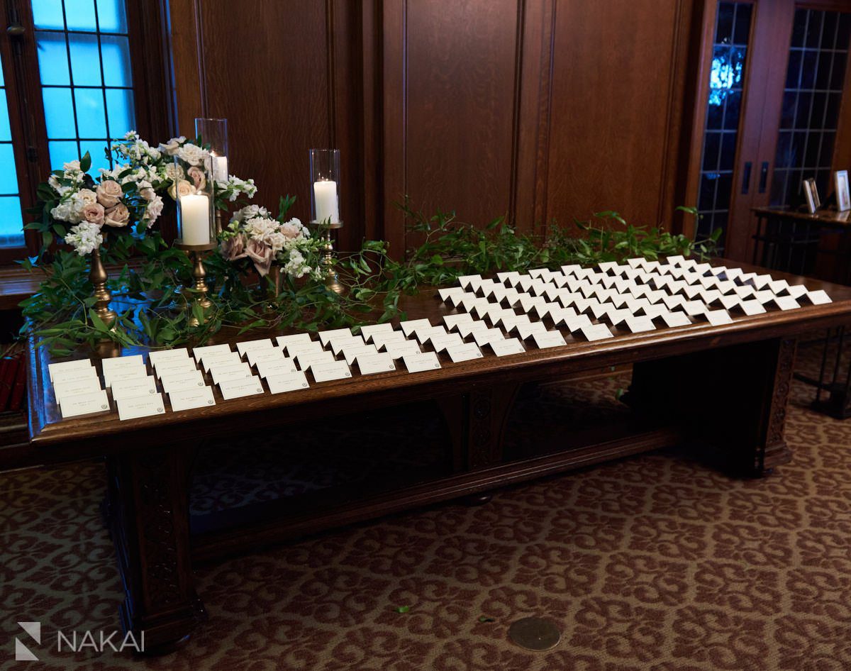 chicago university club wedding photography details 