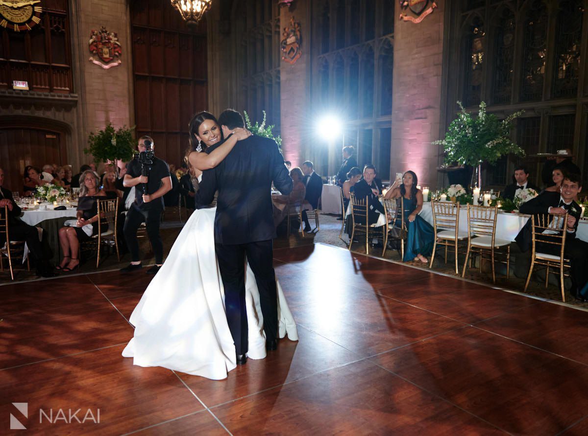 chicago university club wedding photos reception 