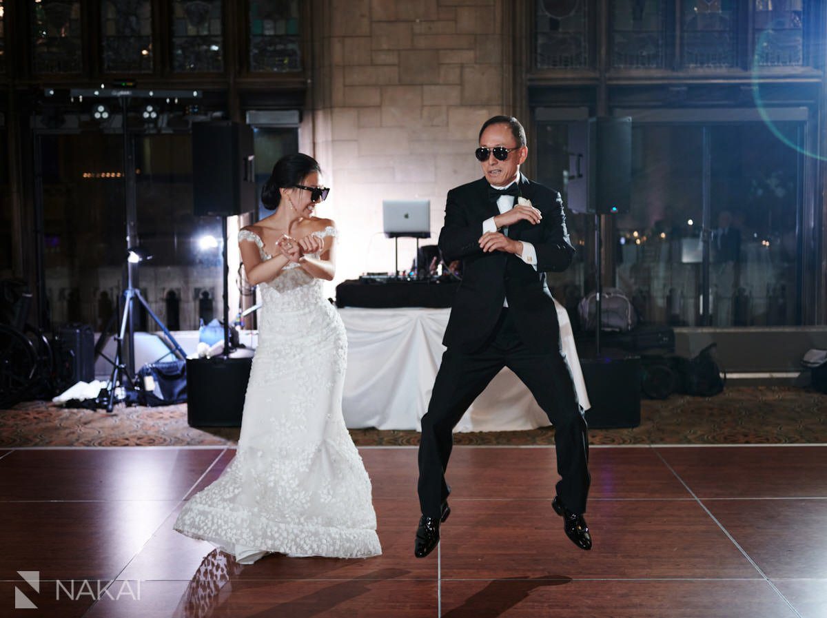 university club of chicago wedding reception photos fun dancing