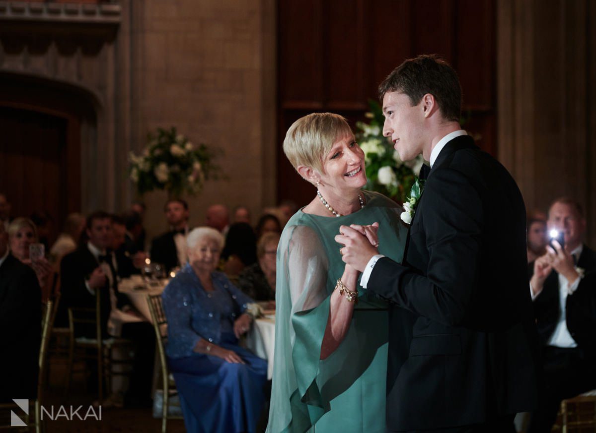 university club of chicago wedding reception photography