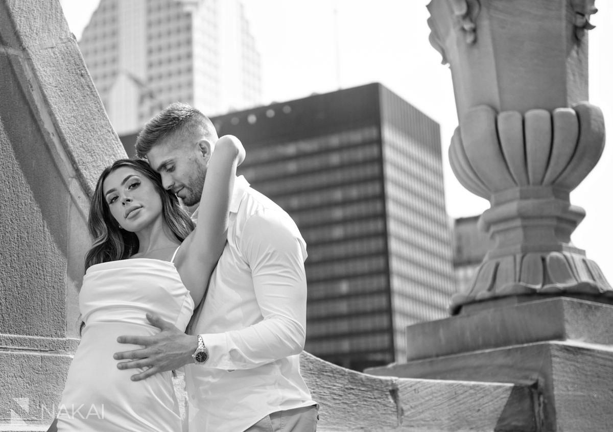 chicago londonhouse proposal photographer cupola surprise