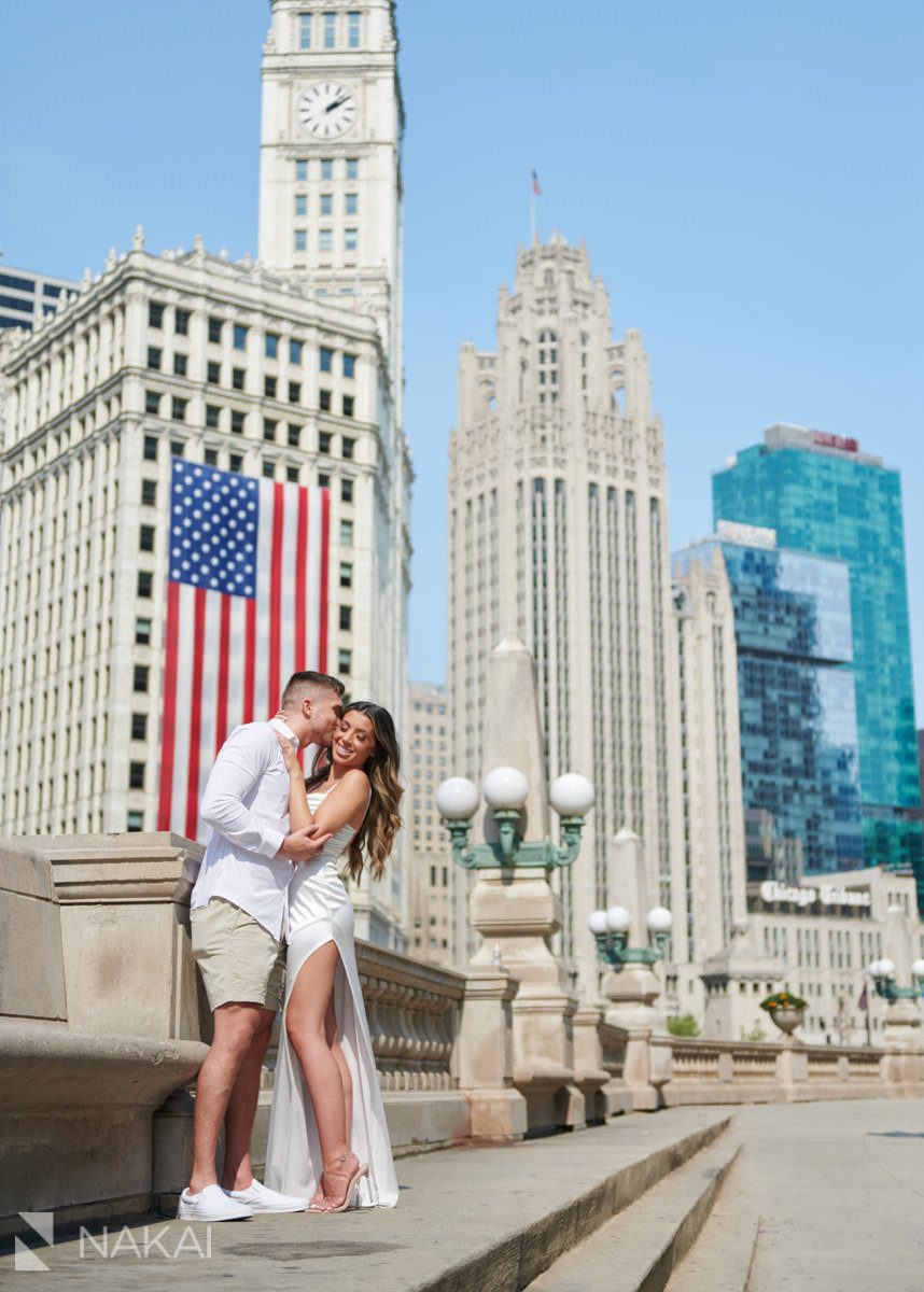 chicago proposal photographer riverwalk